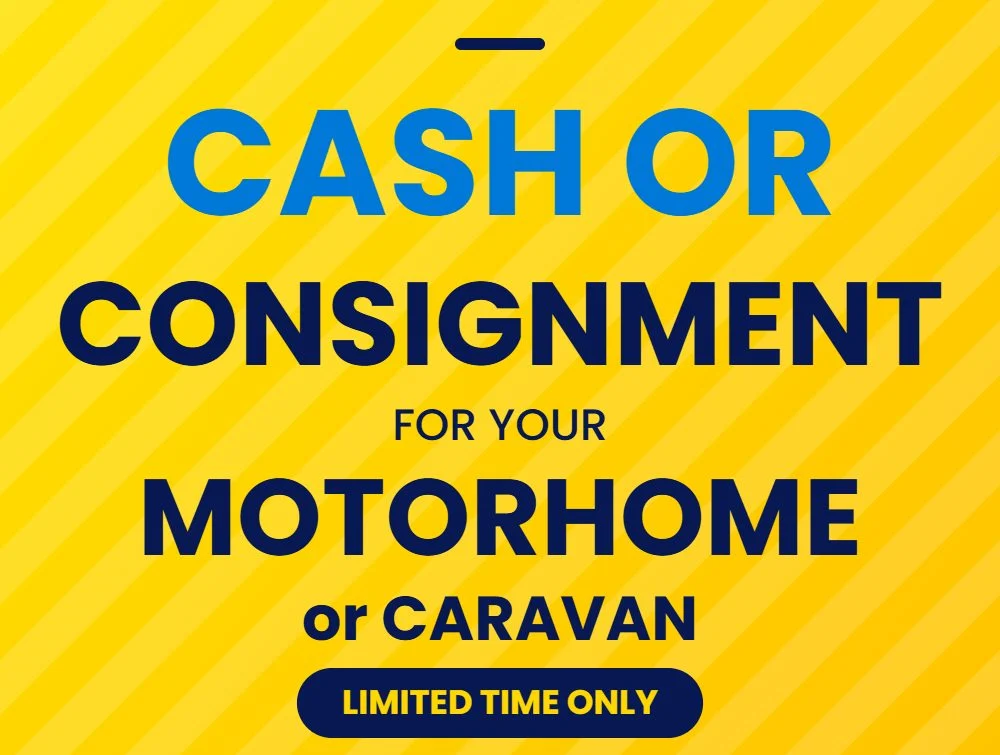 Cash or consignment for your motorhome or caravan - limited time only at Searle’s RV Centre Bundaberg