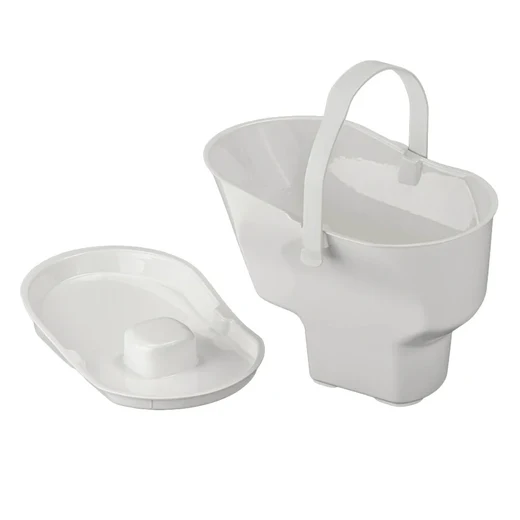 LooSeal liquid waste container with lid