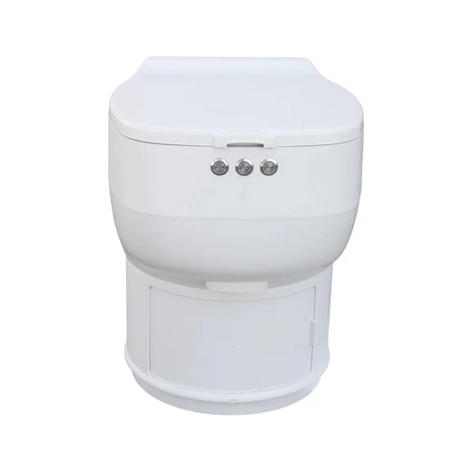 LooSeal Elite waterless toilet, front view
